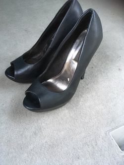 Black Heels Size 8.5