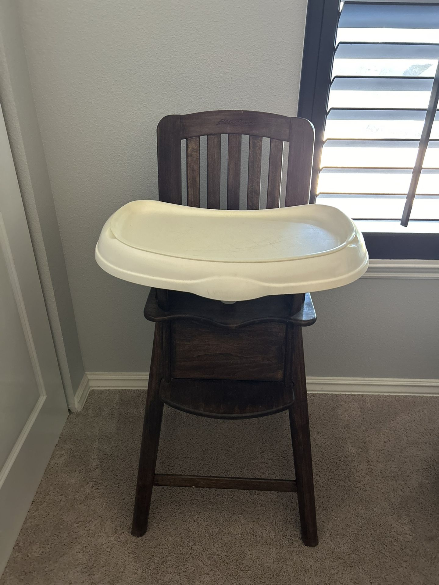 Eddie Bauer Wooden High Chair