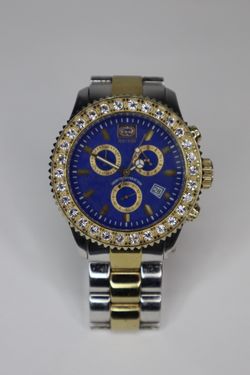 Marc Ecko Blue Face Watch !