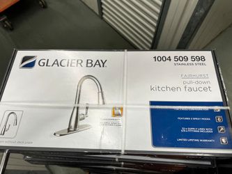 New in the box glacier bay kitchen sink faucet