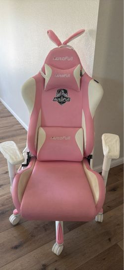 AutoFull Pink Bunny Gaming Chair