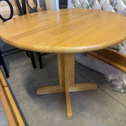 Wood Table $85