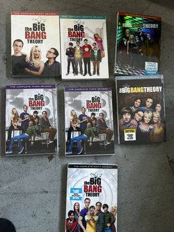 Sealed Big Bang Theory DVD - Seasons 1-3,6,8,9