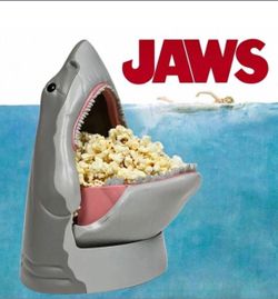 Jaws 50th anniversary popcorn bucket