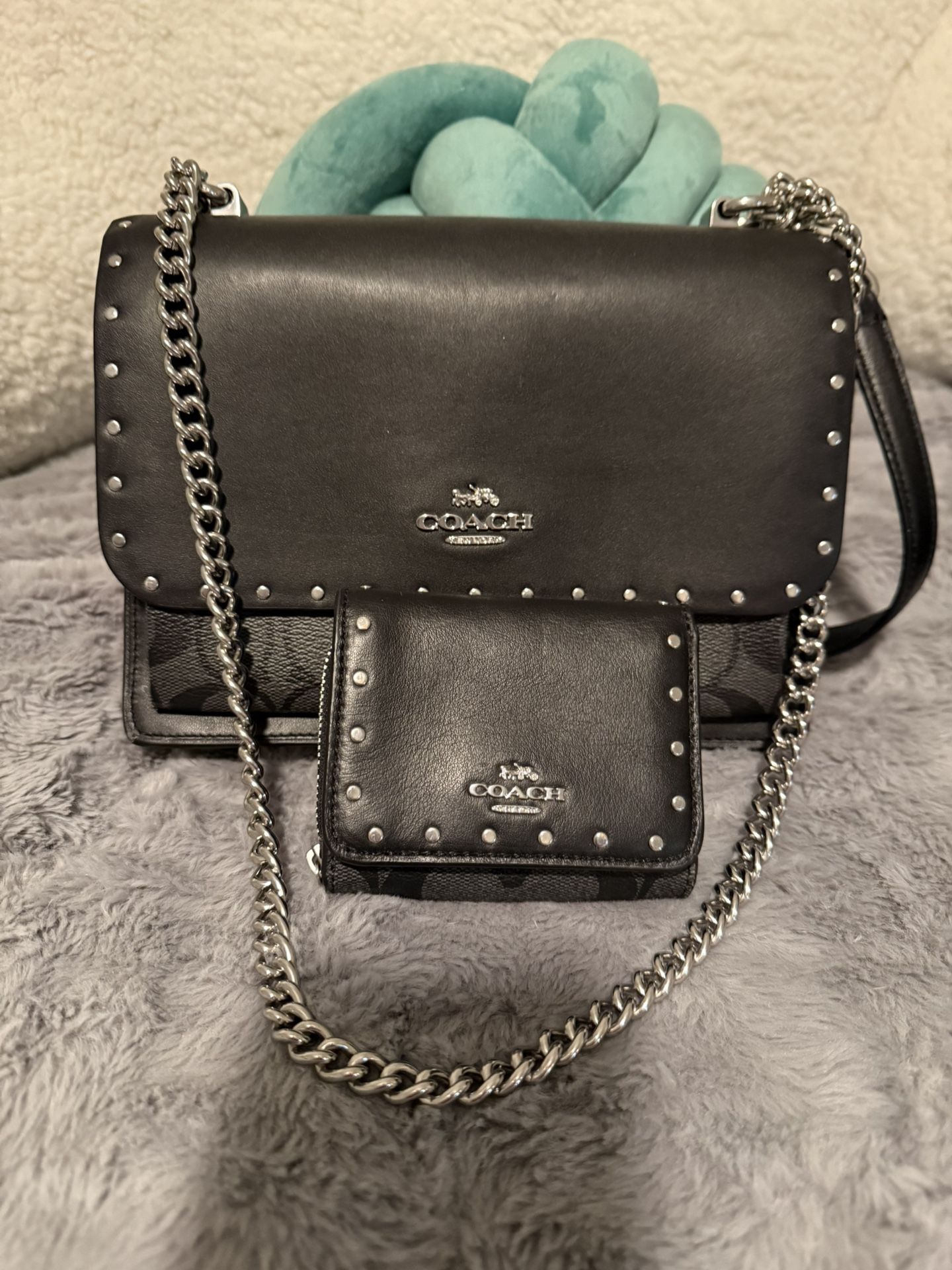 Coach Crossbody and Matching Wallet