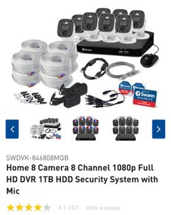 Swann 8 channel 8 cameras security kit 1080P BRAND NEW!!!