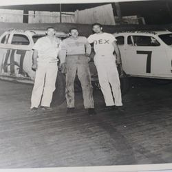 Vintage Ascot Figure 8 Racer Dex Mason  And Gerald Blackie Sawyercar 7