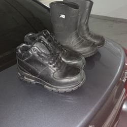 Size 8 Used Nike Work Boots Size 6 Used Work Boots Selling Both Together For 35