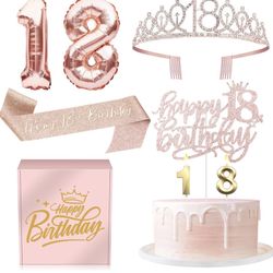 18th Birthday Supplies 