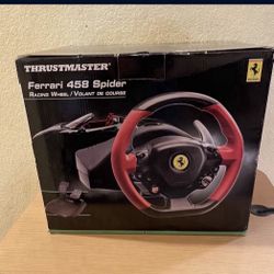 Thrustmaster Ferrari 458 Spider Racing Wheel - (Xbox Series