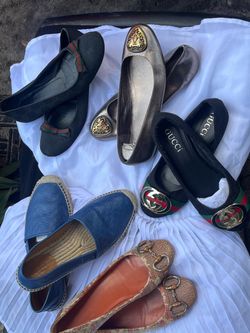 Lot of 5 Gucci Women's Shoes