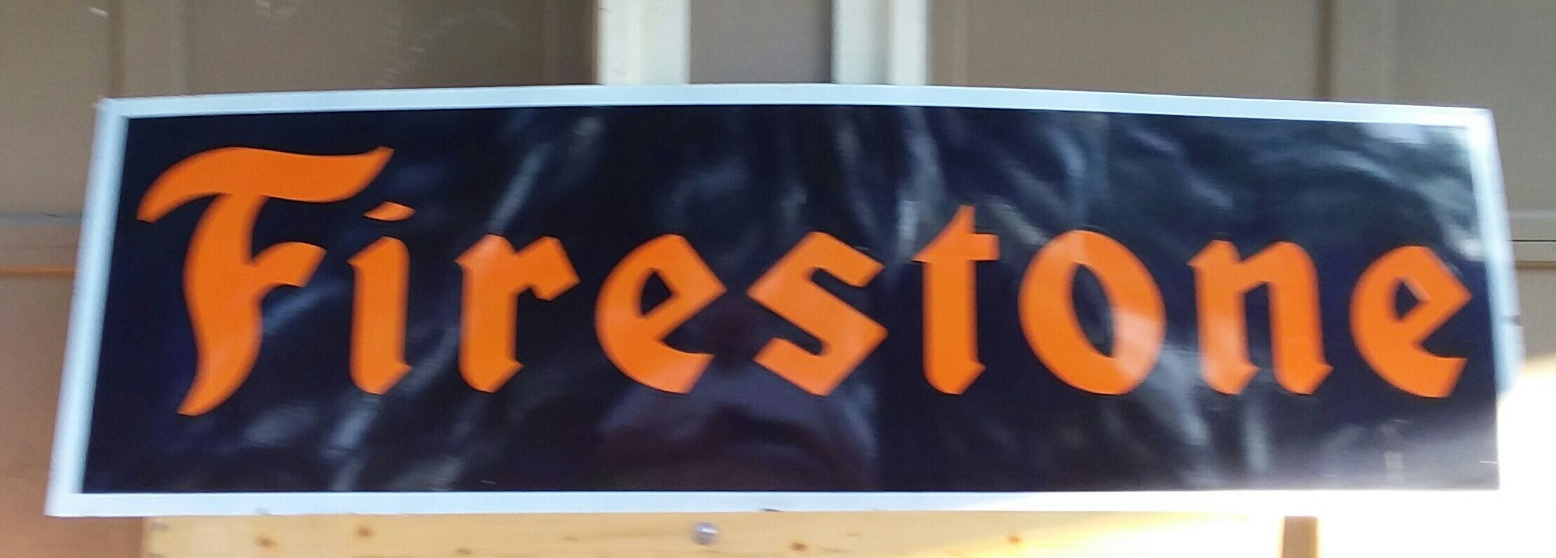Vintage Porclein Firestone Sign