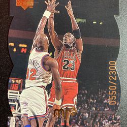 Michael Jordan 1998 Upper Deck MJX MJ Timepieces Red Limited Print /2300 Michael Jordan #95