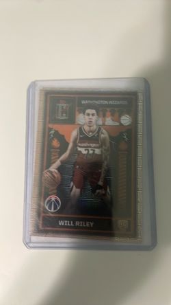 Topps 2025 Odyssey Will Riley ODY-17 Washington Wizards NBA Rookie Card