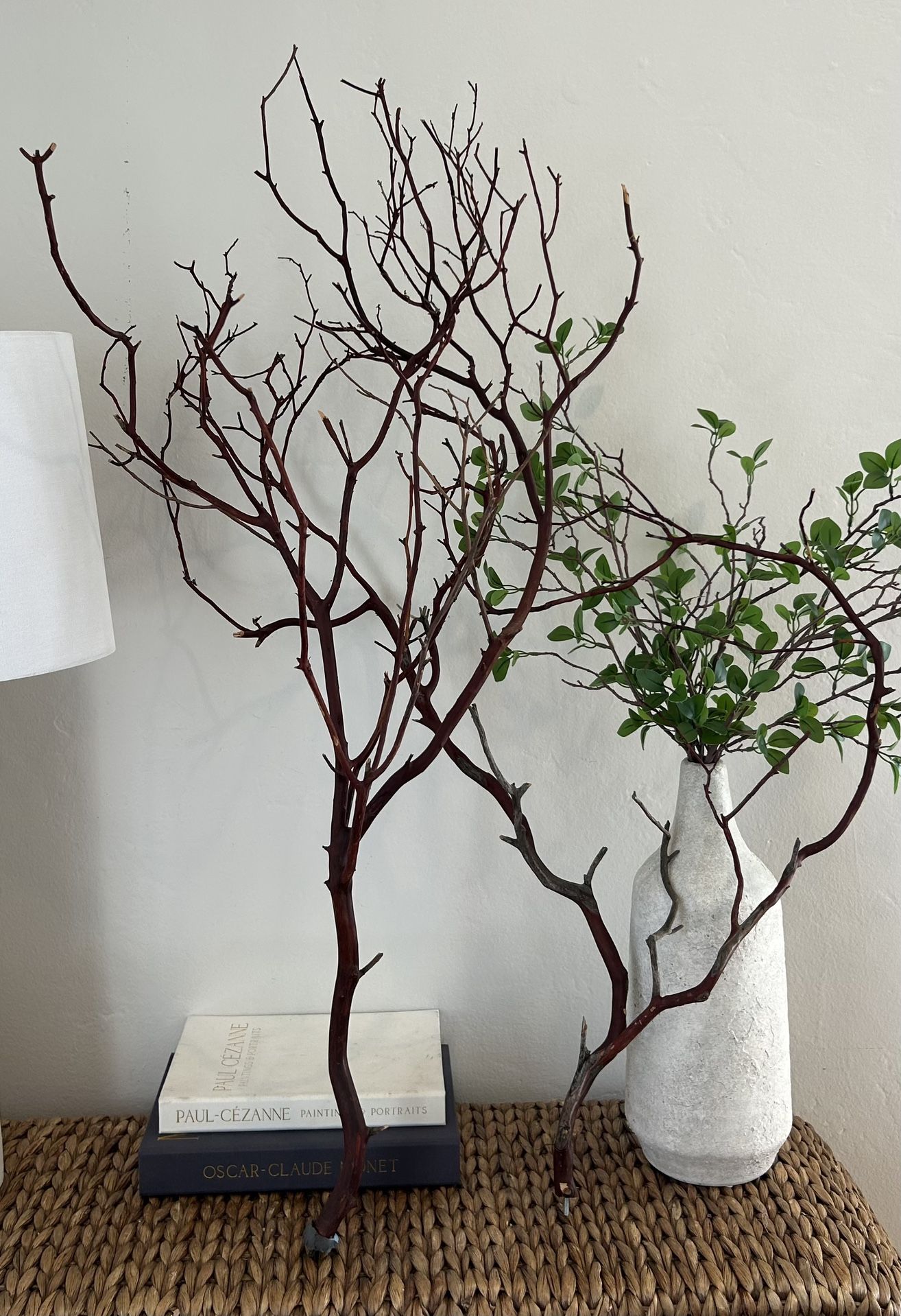 Natural lot 2- Manzanita Branches Large Decorative Centerpieces & Crafting Dried Tree