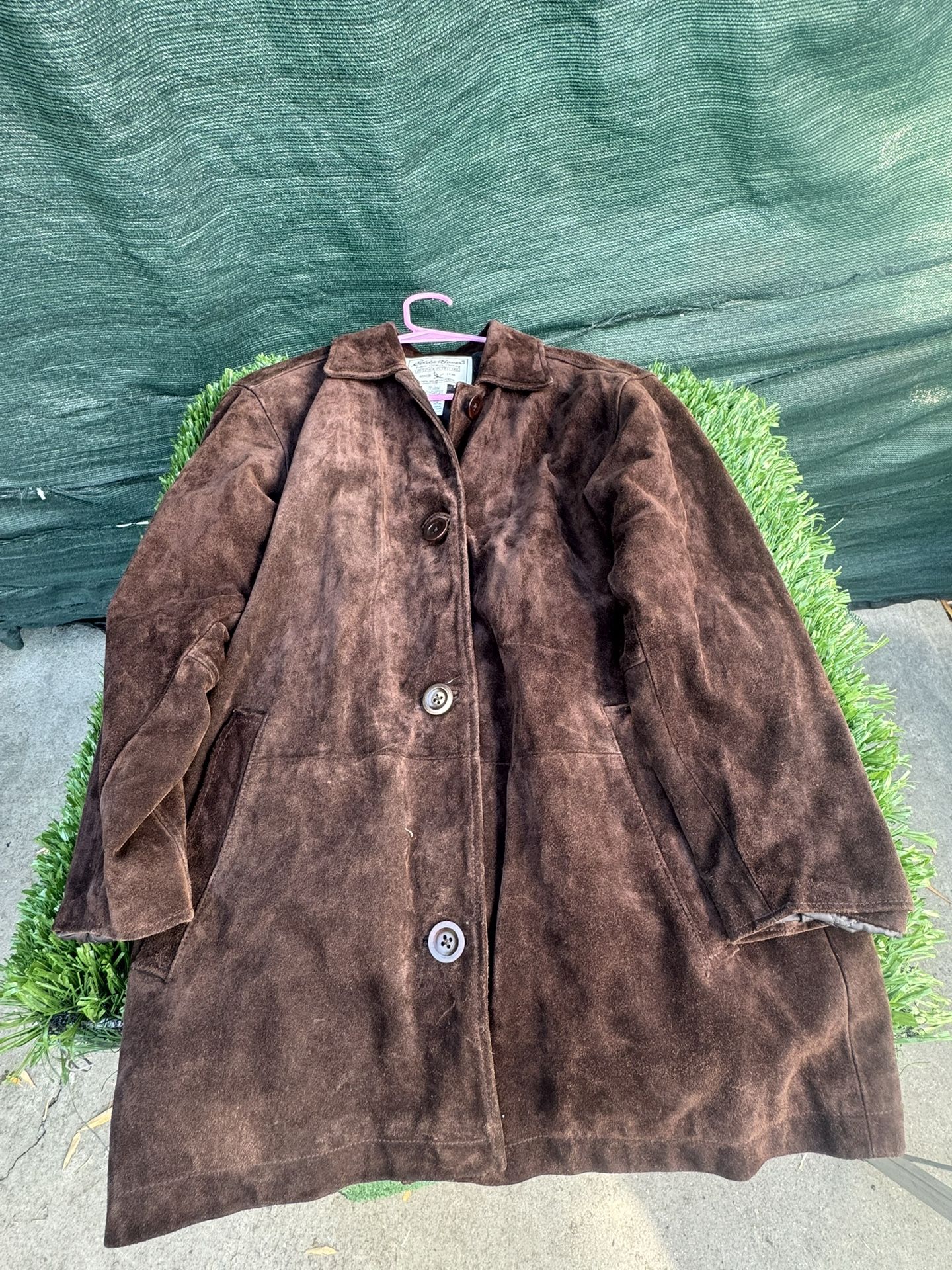 Women’ Eddie Bauer Women’s Outdoor Outfitter Suede Leather Jacket