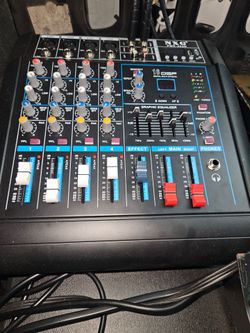*****MIXER w/building amp*****