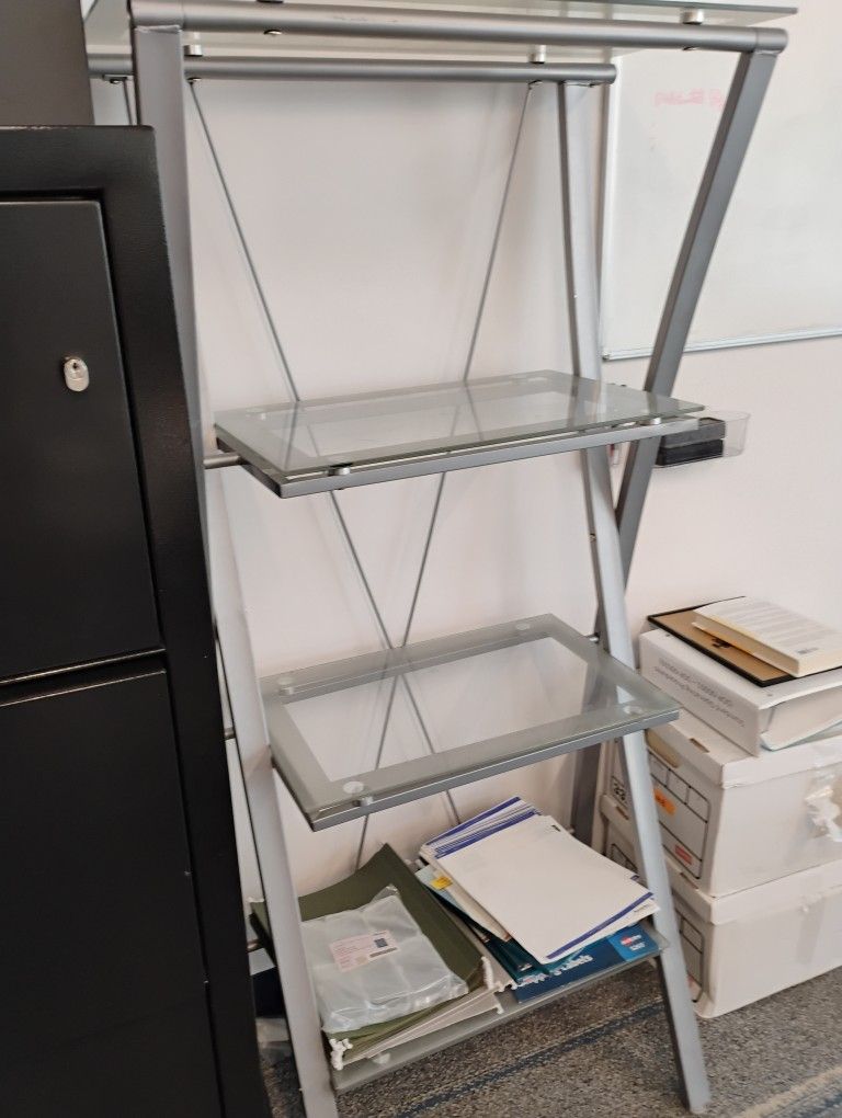 Pair Of Glass Shelves