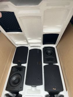 Klipsch Quartet Micro Theater NIB 5 Speaker System