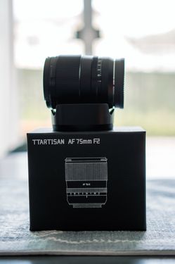 TTArtisan 75mm F2 Auto Focus Full Frame Portrait Lens for Sony E-mount Cameras