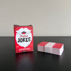 Professor Puzzle Festive Jokes Christmas Holiday 50 Mini Cards Ages 6+