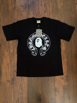 Bape x chrome hearts shirt size - L