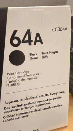 Print toner (black ) 64A
