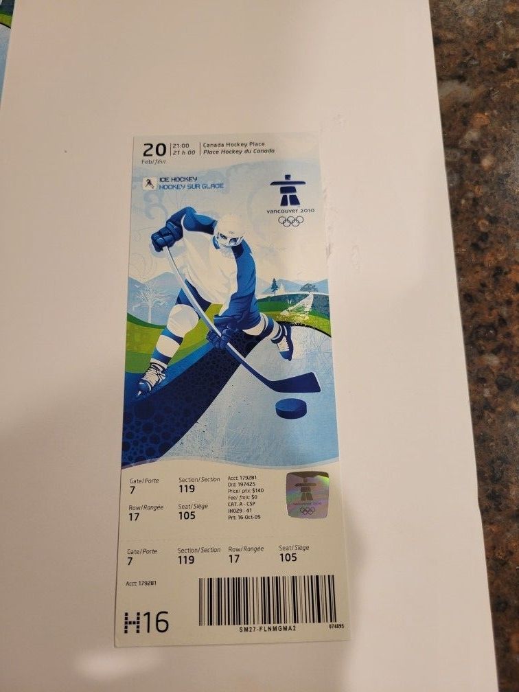 Olympic Program and Tickets