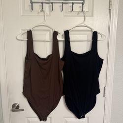 Old Navy Bodysuits in Black and Brown size XL