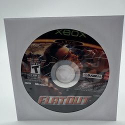 FlatOut Flat Out (Microsoft Original Xbox) Disc Only Tested 