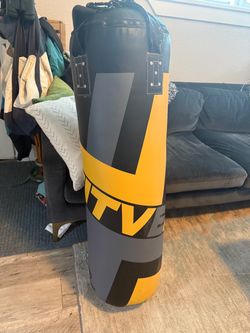 fitven 50lb hanging heavy bag