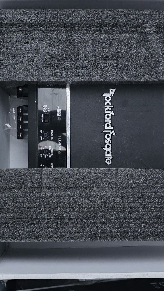 500 W Rockford Fosgate Mono Car Amplifier