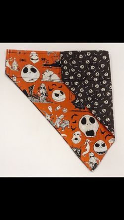Nightmare before Christmas pet bandana for dogs or cats
