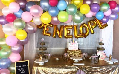 Candy Table Set Up
