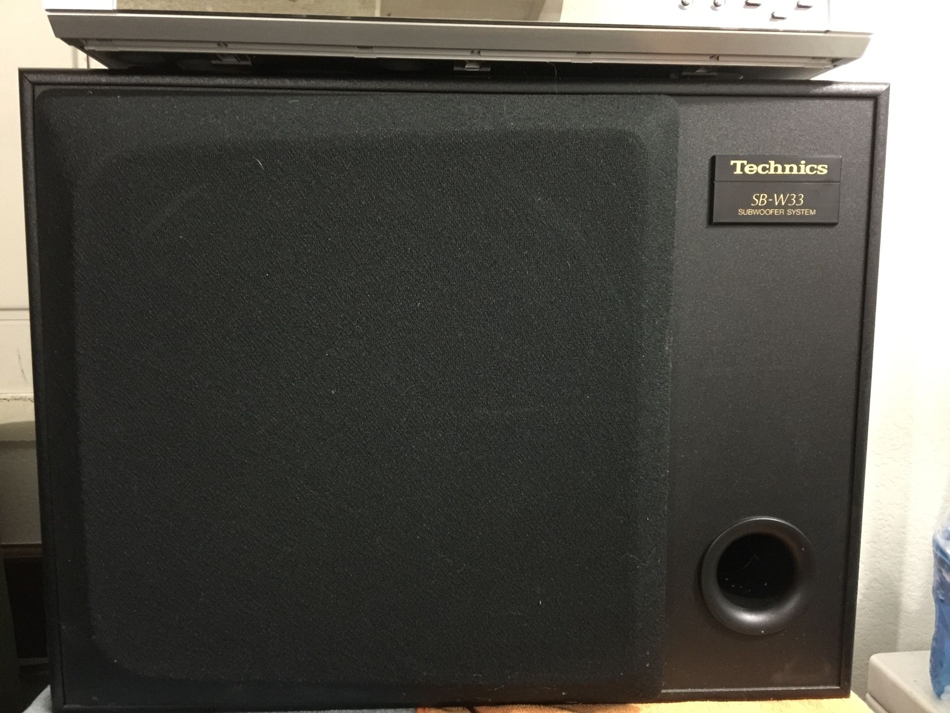 Technics SB-W33 Passive Subwoofer
