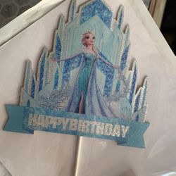 Frozen Cake Topper