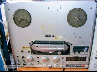 3 pcs studer b67 pr99 reel tape recorders with wheeled metal stands. None working. Available in Kent