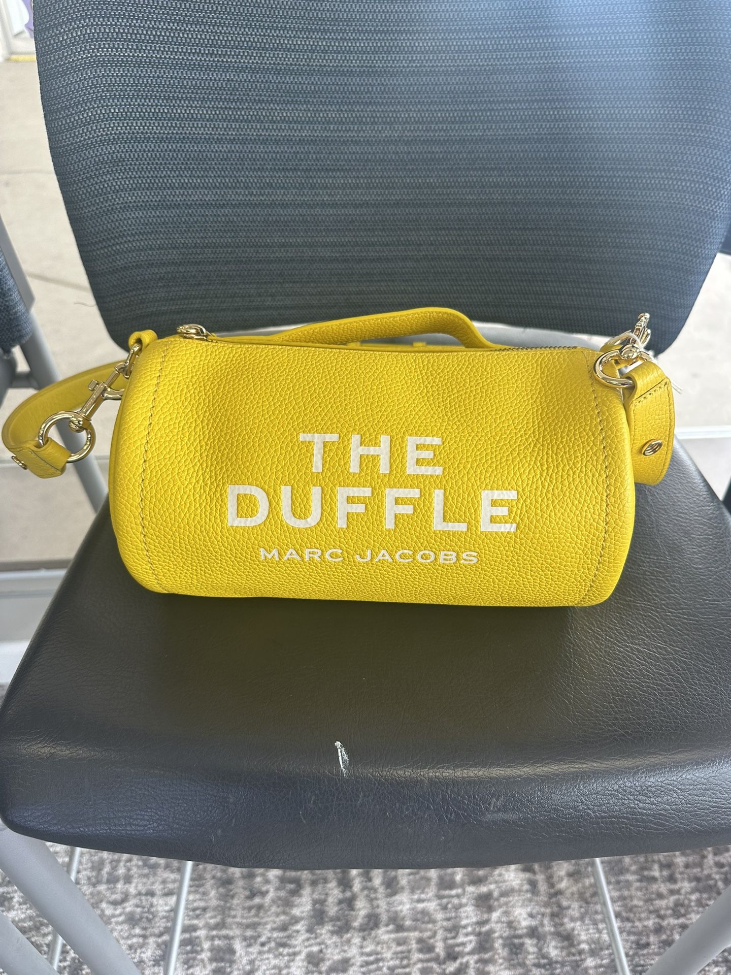 Marc Jacob’s Yellow Leather The Duffle Bag