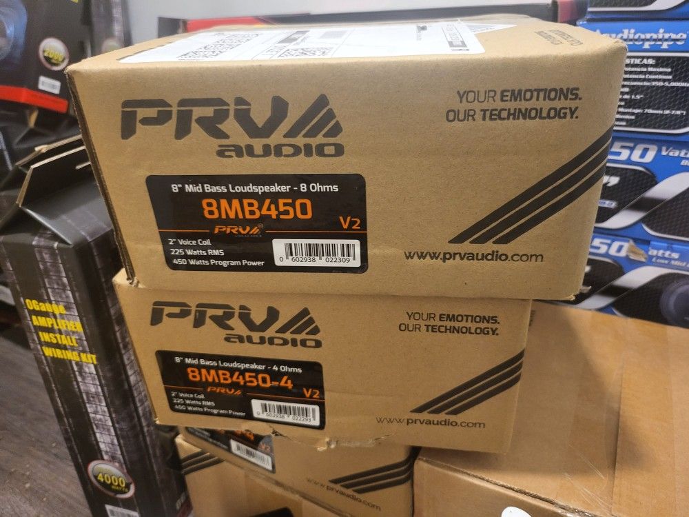 Prv New 400 Watts Each