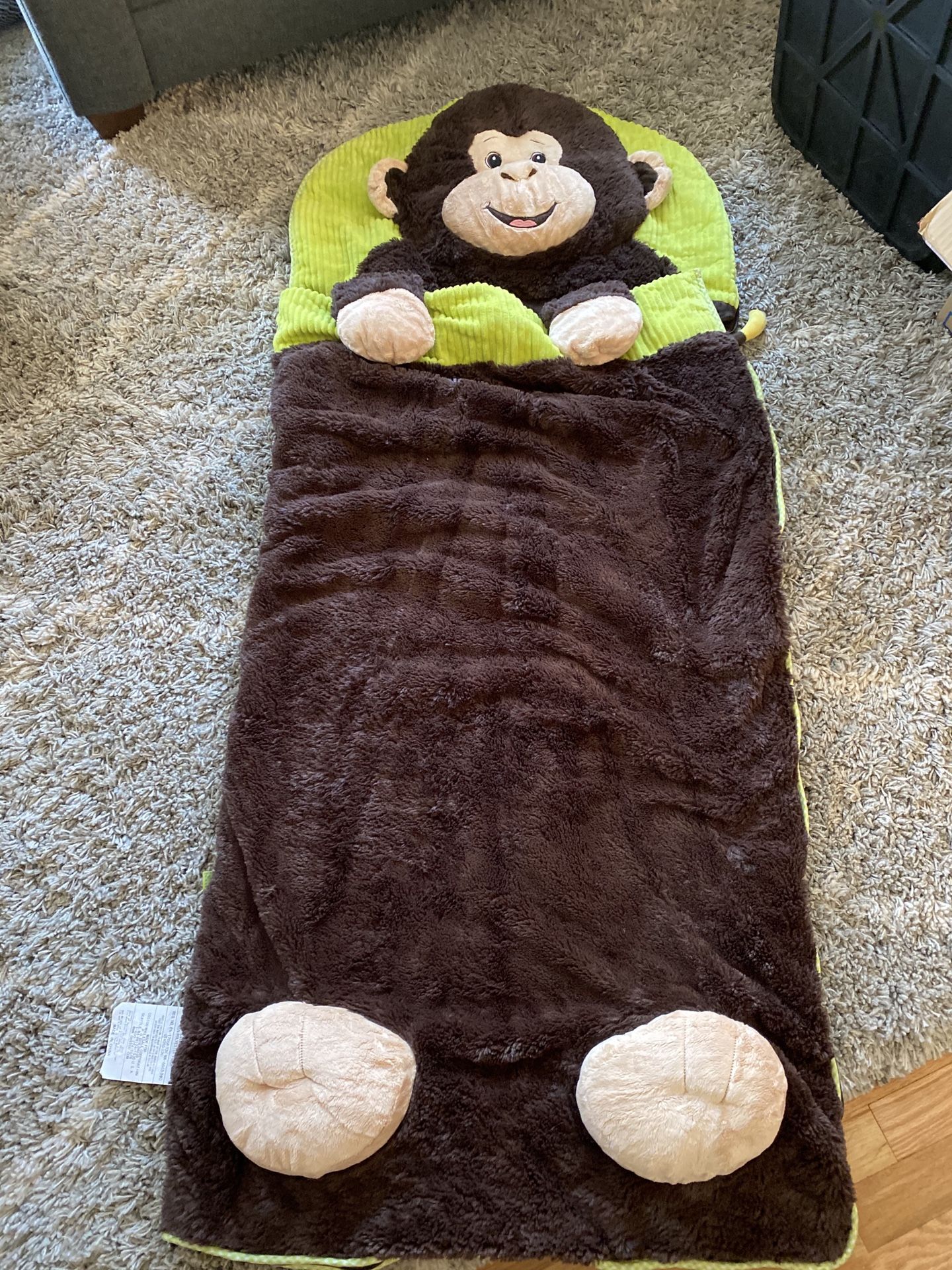 Kids’ Animal Sleeping Bags (monkey, dog and fox)