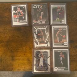 Victor wembanyama lot 7 cards