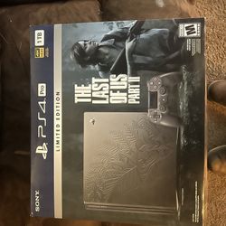 Ps4 Pro Last Of Us Special Addition