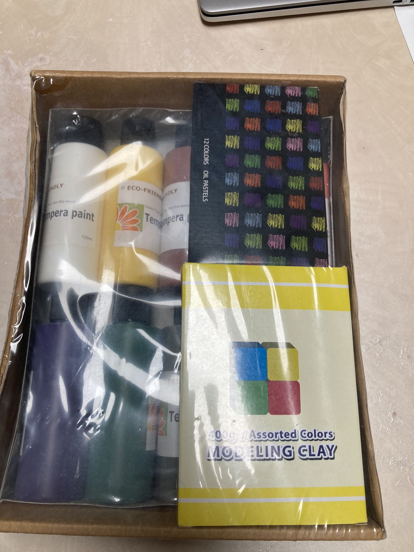 Art Supplies Paint Clay Oil Pastels
