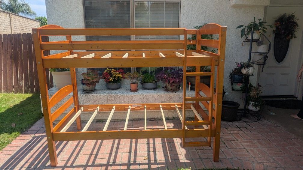 Wood Bunk Bed