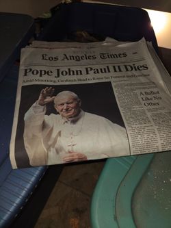 Original print, LA times, from 2005.
