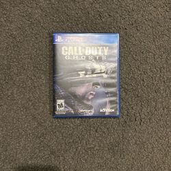 call Of Duty Ghost For Ps4
