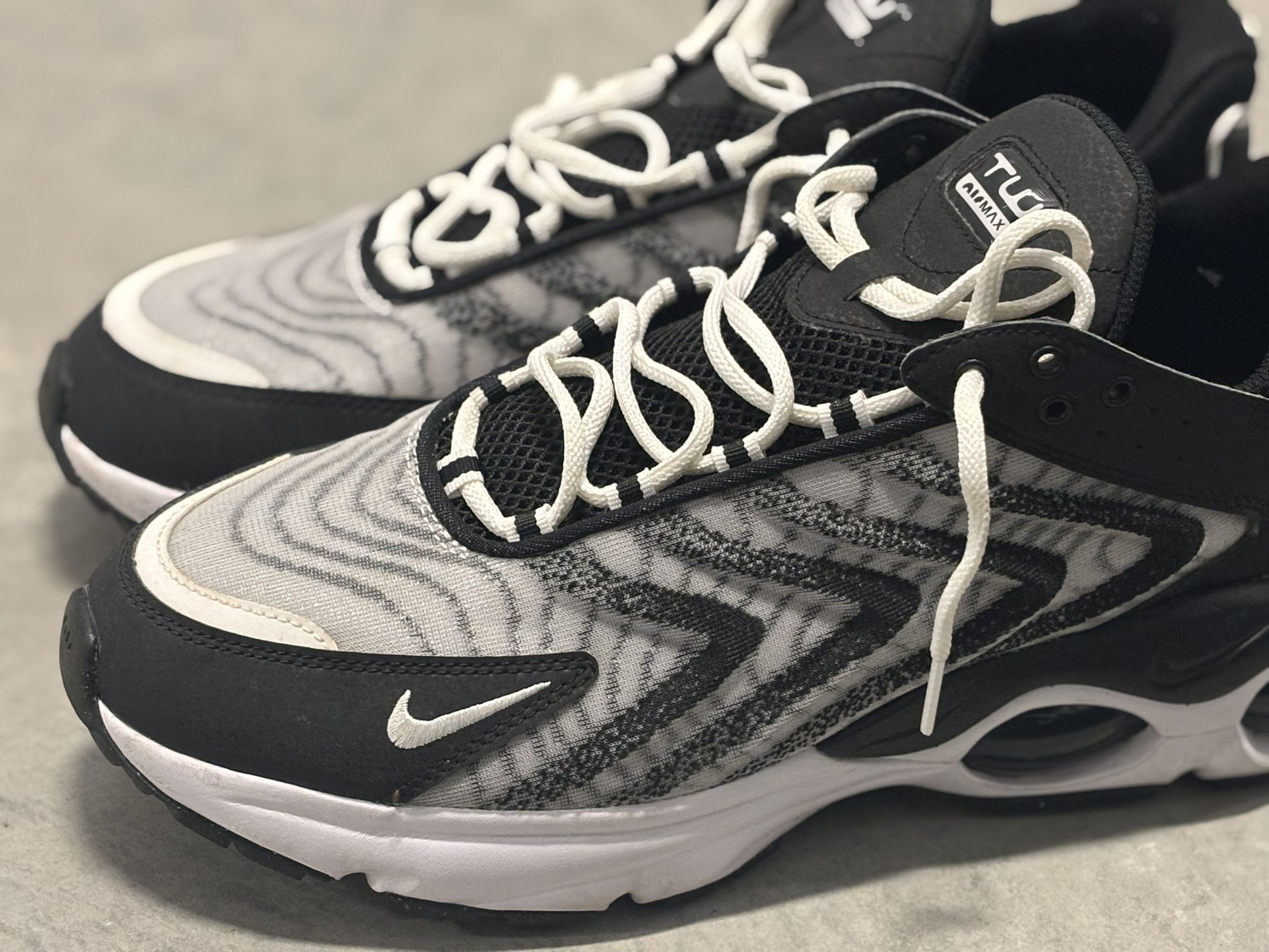 Gray & White Nike