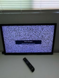 Samsung TV with remote