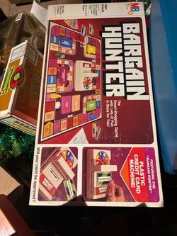 Bargain Hunter Board Game by Milton Bradley