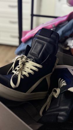Rick Owen’s Geobaskets black and white